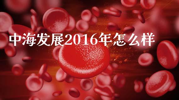 中海发展2016年怎么样_https://www.fansifence.com_中国国际期货_第1张