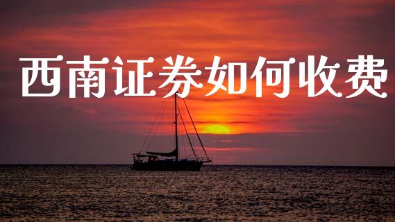 西南证券如何收费_https://www.fansifence.com_恒指交易时间_第1张