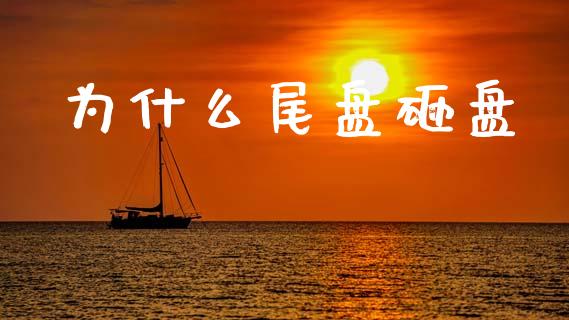 为什么尾盘砸盘_https://www.fansifence.com_恒指交易时间_第1张