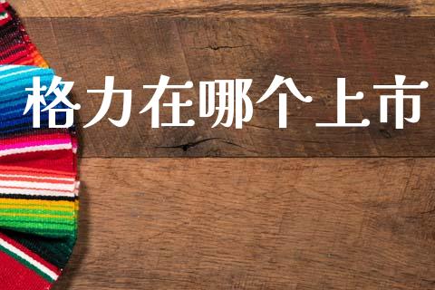 格力在哪个上市_https://www.fansifence.com_中国国际期货_第1张