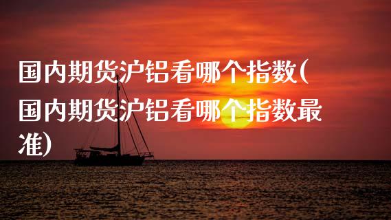 国内期货沪铝看哪个指数(国内期货沪铝看哪个指数最准)_https://www.fansifence.com_国际期货行情_第1张