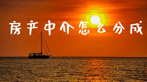 房产中介怎么分成_https://www.fansifence.com_国际期货行情_第1张