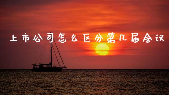 上市公司怎么区分第几届会议_https://www.fansifence.com_国际期货_第1张