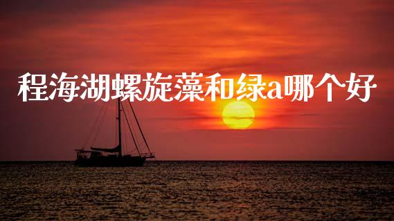 程海湖螺旋藻和绿a哪个好_https://www.fansifence.com_中国国际期货_第1张