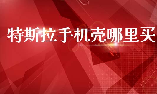 特斯拉手机壳哪里买_https://www.fansifence.com_国际期货_第1张