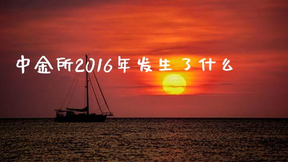 中金所2016年发生了什么_https://www.fansifence.com_恒指交易时间_第1张