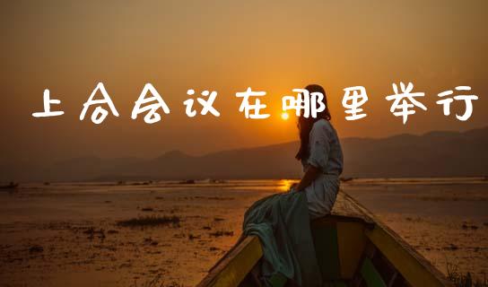 上合会议在哪里举行_https://www.fansifence.com_恒指交易时间_第1张