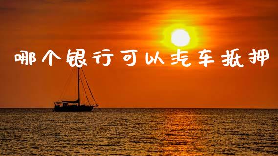 哪个银行可以汽车抵押_https://www.fansifence.com_中国国际期货_第1张