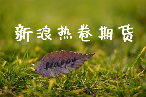 新浪热卷期货_https://www.fansifence.com_国际期货行情_第1张