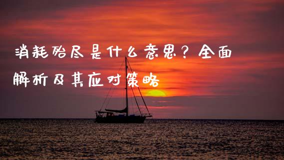 消耗殆尽是什么意思？全面解析及其应对策略_https://www.fansifence.com_国际期货_第1张