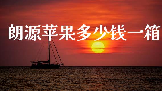 朗源苹果多少钱一箱_https://www.fansifence.com_国际期货_第1张