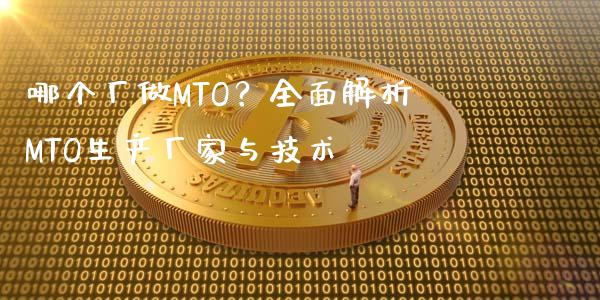 哪个厂做MTO？全面解析MTO生产厂家与技术_https://www.fansifence.com_国际期货行情_第1张