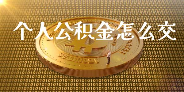 个人公积金怎么交_https://www.fansifence.com_国际期货行情_第1张