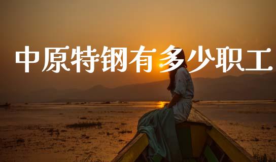 中原特钢有多少职工_https://www.fansifence.com_国际期货行情_第1张