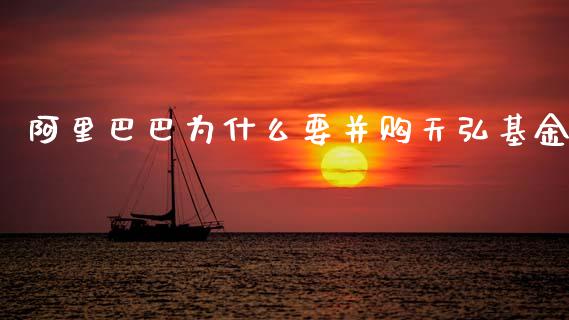 阿里巴巴为什么要并购天弘基金_https://www.fansifence.com_国际期货_第1张