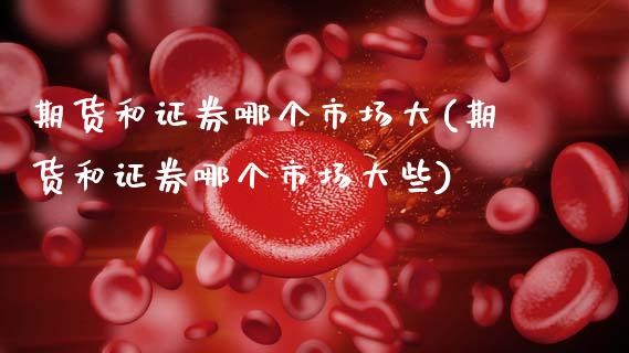 期货和证券哪个市场大(期货和证券哪个市场大些)_https://www.fansifence.com_中国国际期货_第1张