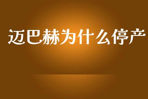 迈巴赫为什么停产_https://www.fansifence.com_国际期货_第1张