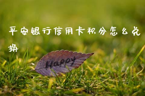 平安银行信用卡积分怎么兑换_https://www.fansifence.com_恒指交易时间_第1张