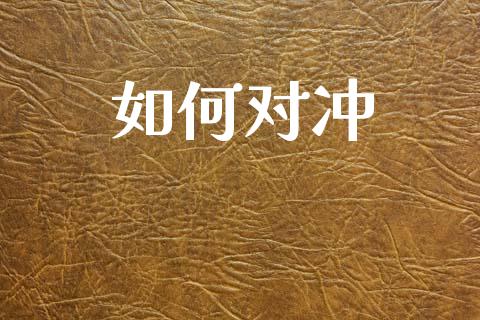 如何对冲_https://www.fansifence.com_国际期货行情_第1张