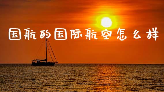 国航的国际航空怎么样_https://www.fansifence.com_国际期货行情_第1张