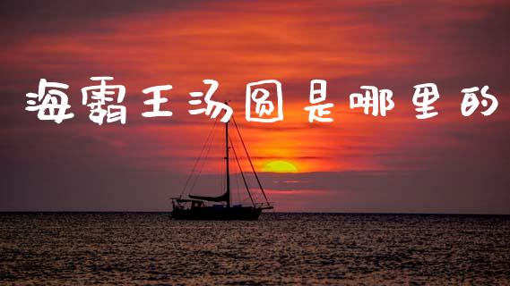 海霸王汤圆是哪里的_https://www.fansifence.com_恒指交易时间_第1张