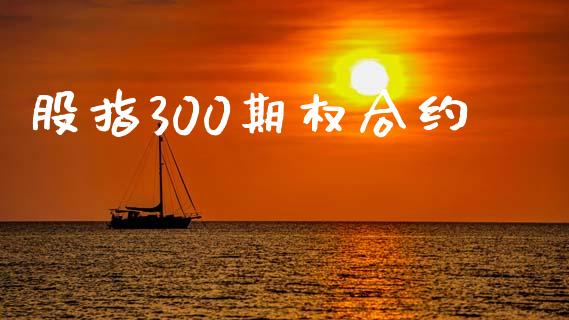 股指300期权合约_https://www.fansifence.com_国际期货行情_第1张