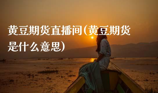 黄豆期货直播间(黄豆期货是什么意思)_https://www.fansifence.com_国际期货_第1张
