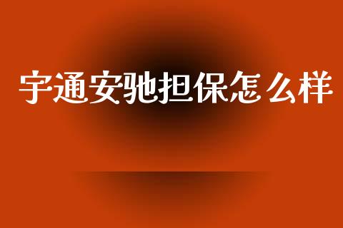 宇通安驰担保怎么样_https://www.fansifence.com_恒指交易时间_第1张