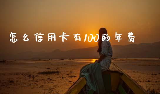 怎么信用卡有100的年费_https://www.fansifence.com_恒指交易时间_第1张